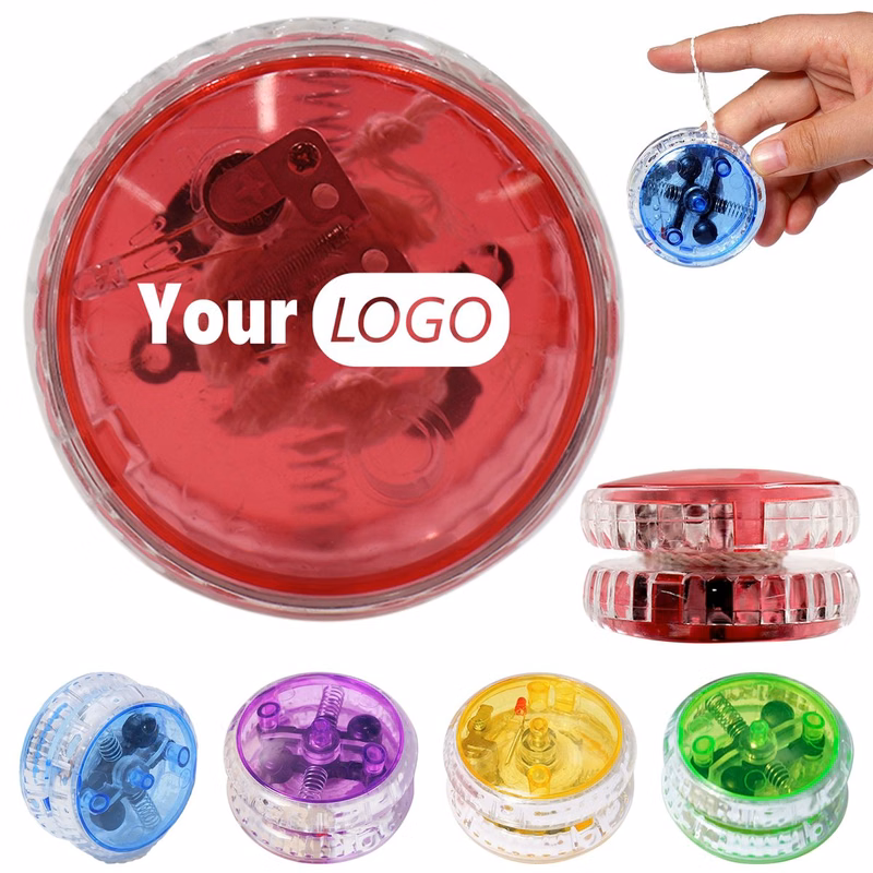Plastic Glowing Yo Yo Balls