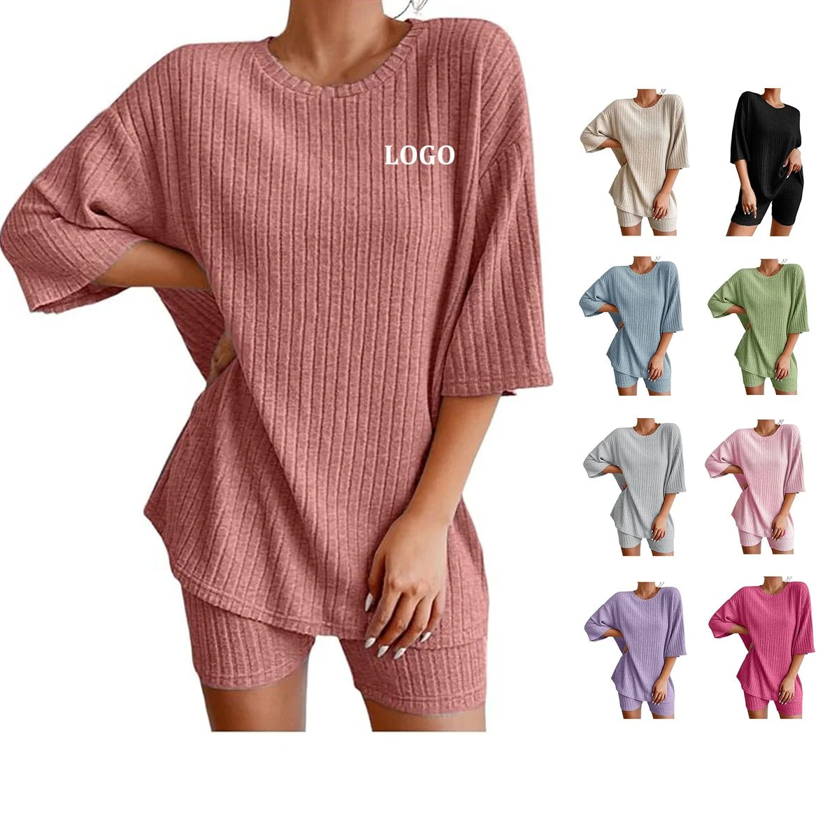 Women Dressy Pajamas Lounge Set 1