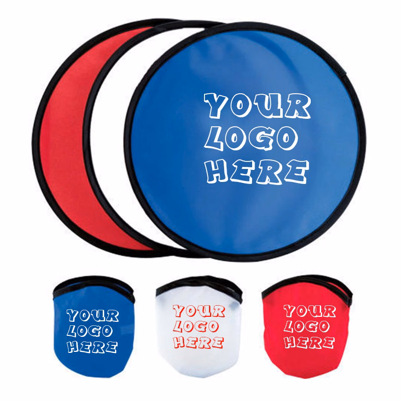 10"D Foldable Fly Disc w/ Pouch