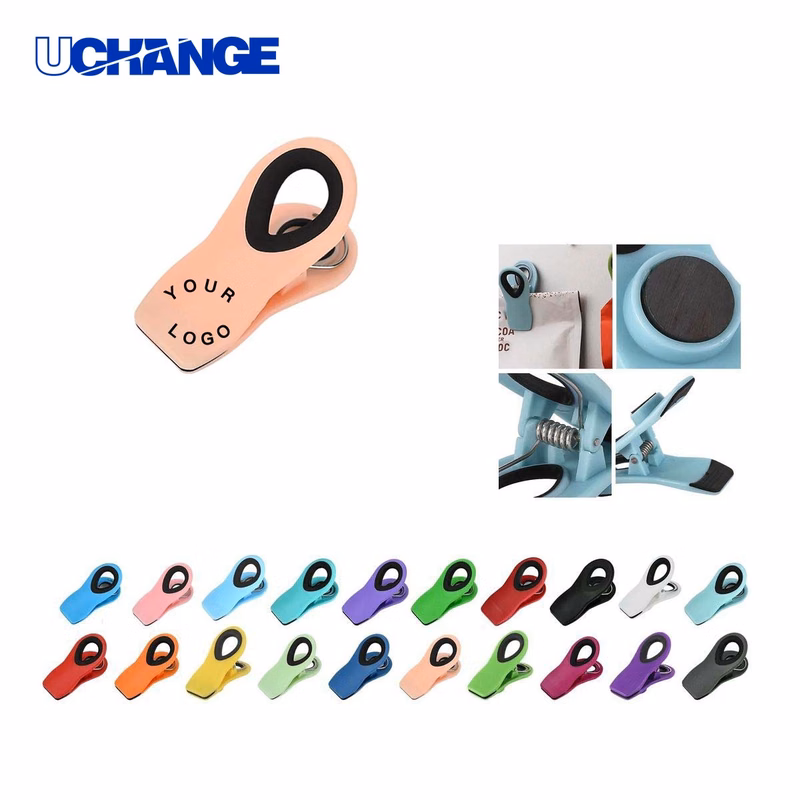 Plastic Magnetic Bag Clips Lightweight Clips