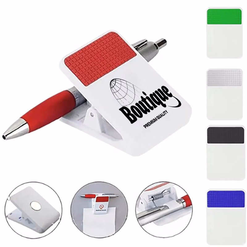 Multi-Purpose Magnetic Clip Pen Holder Fridge Magnet