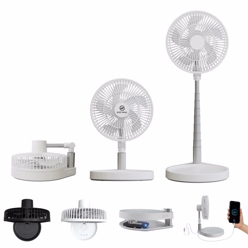 Foldable USB Rechargeable Fan
