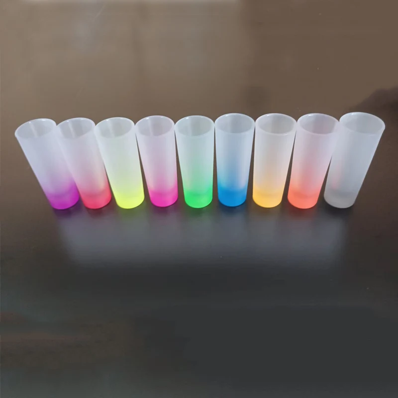 3 OZ Frosted Shot Glasses 1