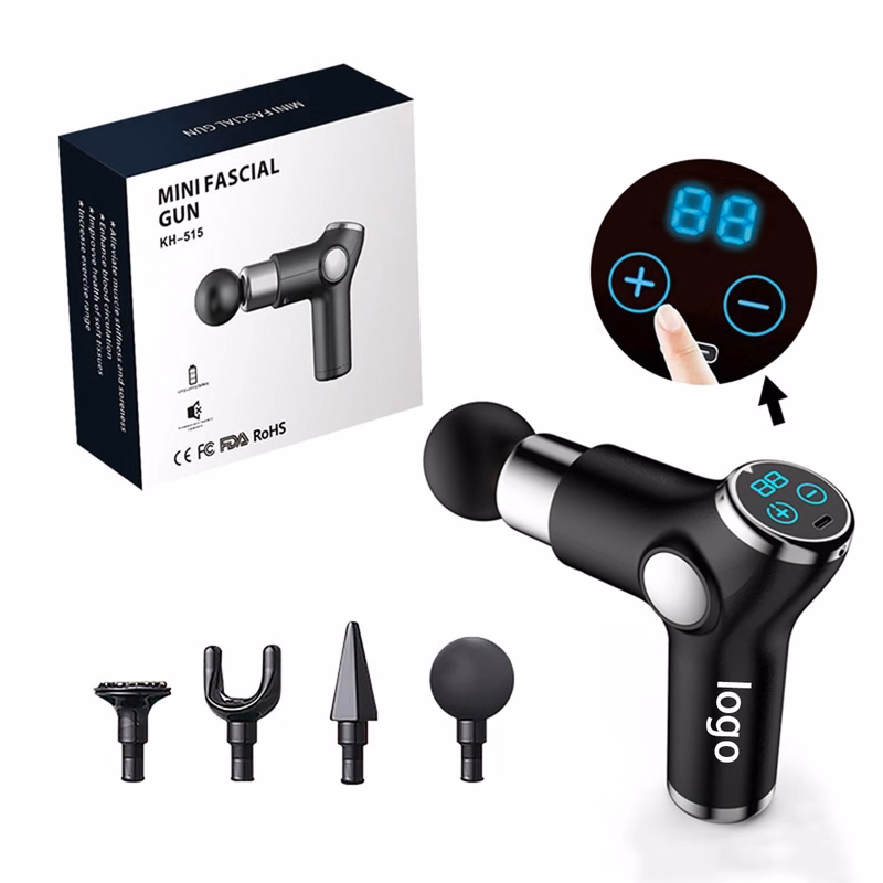 Portable LCD Muscle Massager Gun