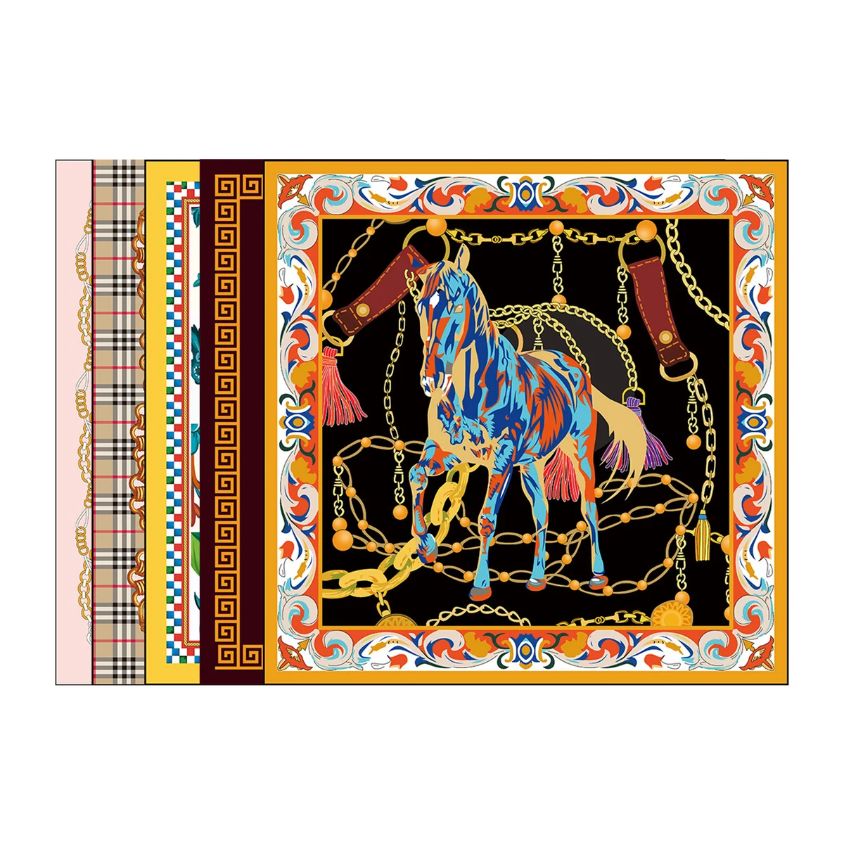 Large Square Silk Scarf MOQ 50 1