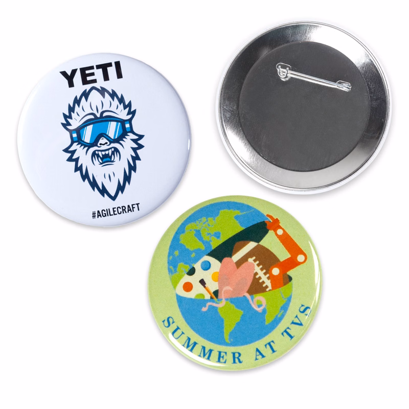 1.5" Circle Celluloid Pin-Back Button