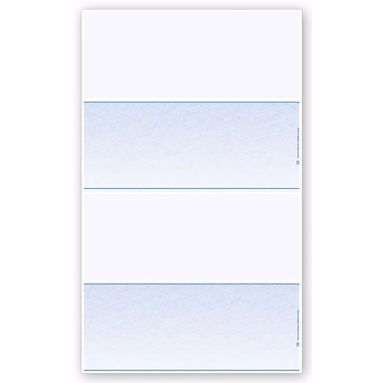 Blank Laser Check, 2-Up