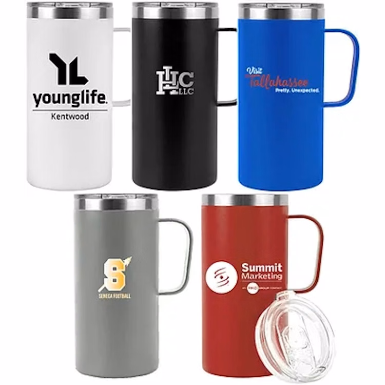 Endura 20 oz Double Wall SS Vacuum Tall Camping Mug