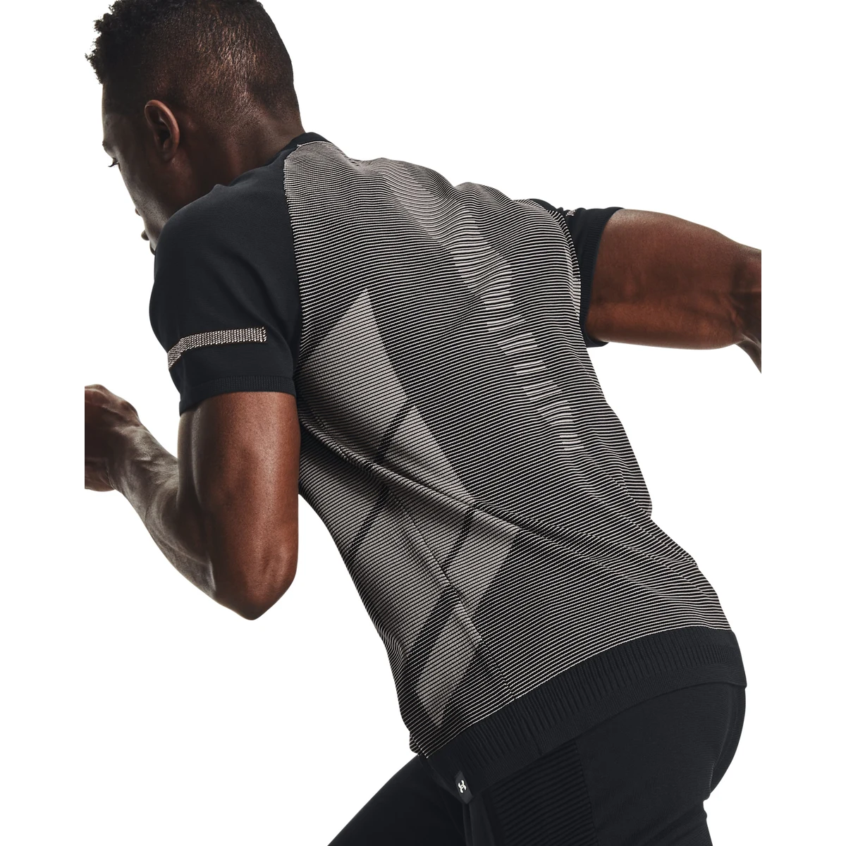 UA IntelliKnit Men's Zip Short Sleeve 1