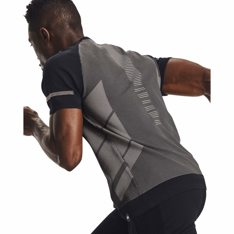 UA IntelliKnit Men's Zip Short Sleeve