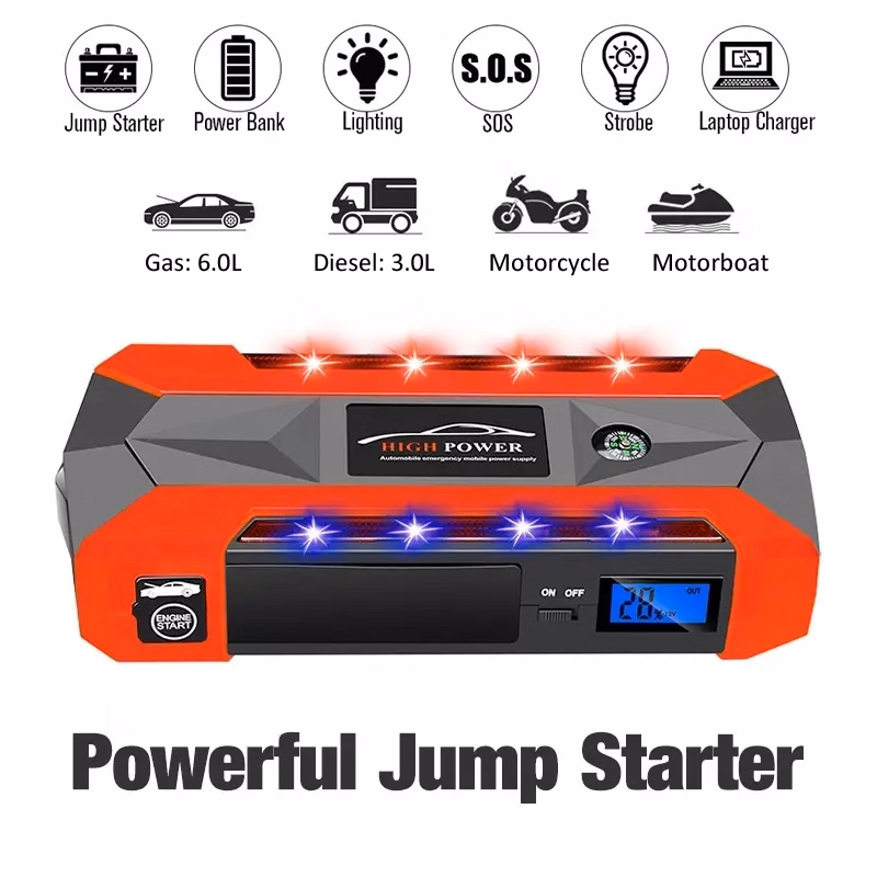 Jump Starter Car Battery Booster for 12V Vehicle