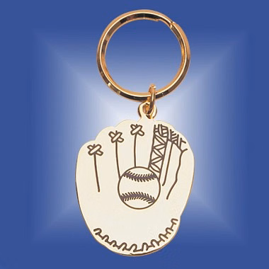 BRASS CATCHERS MIT KEYRING