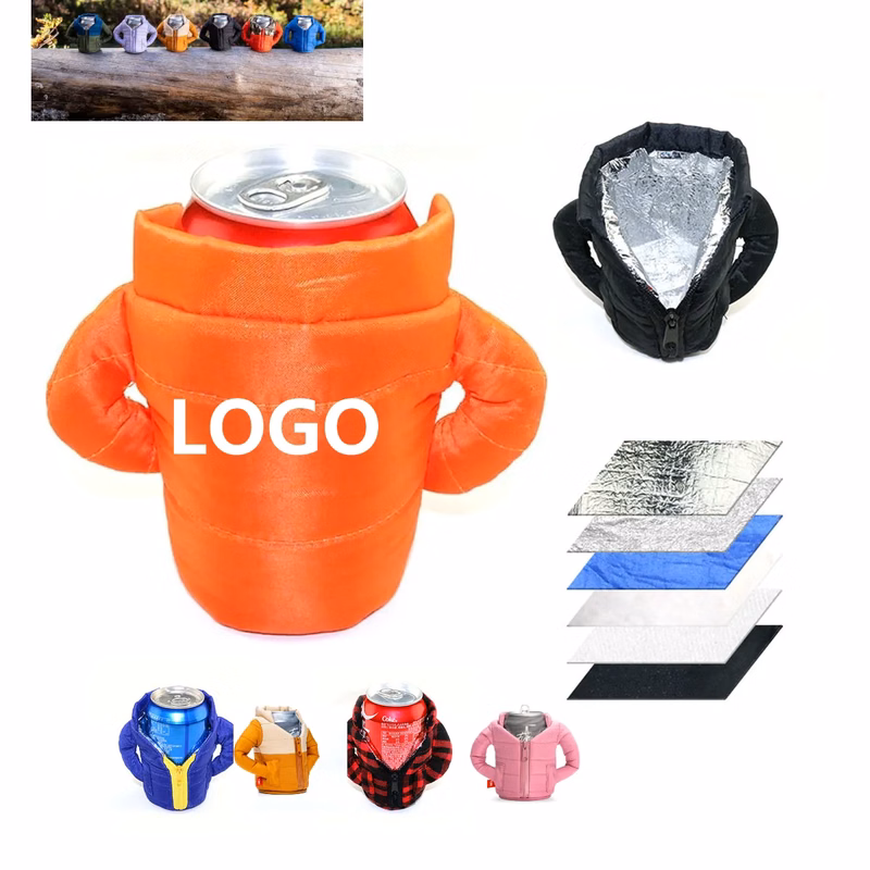 Beverage Can Coolers Beer Vest Jacket Cover