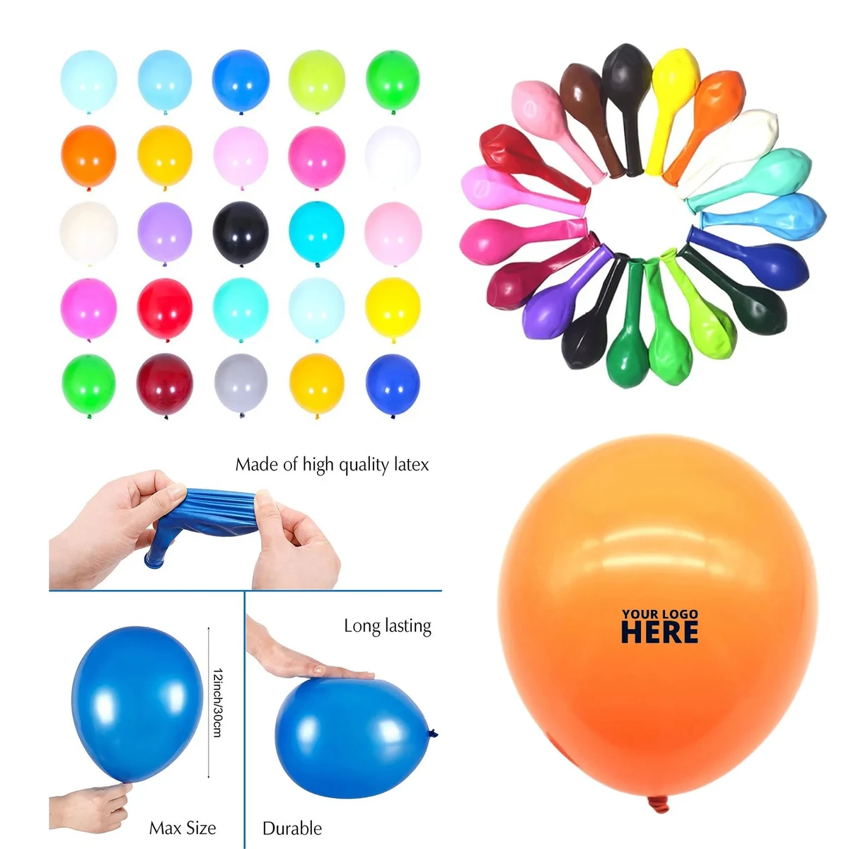 Balloons Made With Strong Latex 1