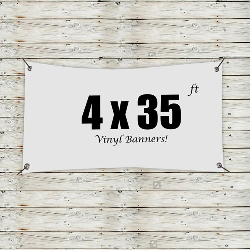 Custom 4' x 35' Vinyl Banners 1