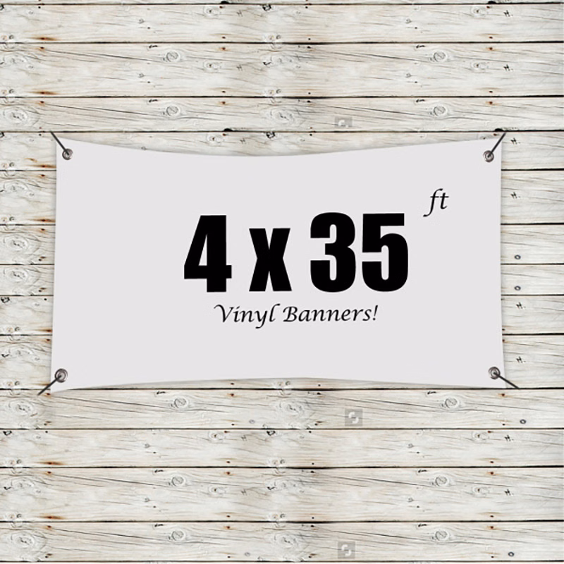 Custom 4' x 35' Vinyl Banners