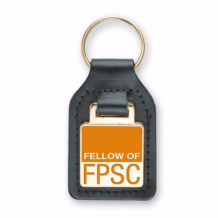 Classic Leather Keychain (shape 4)