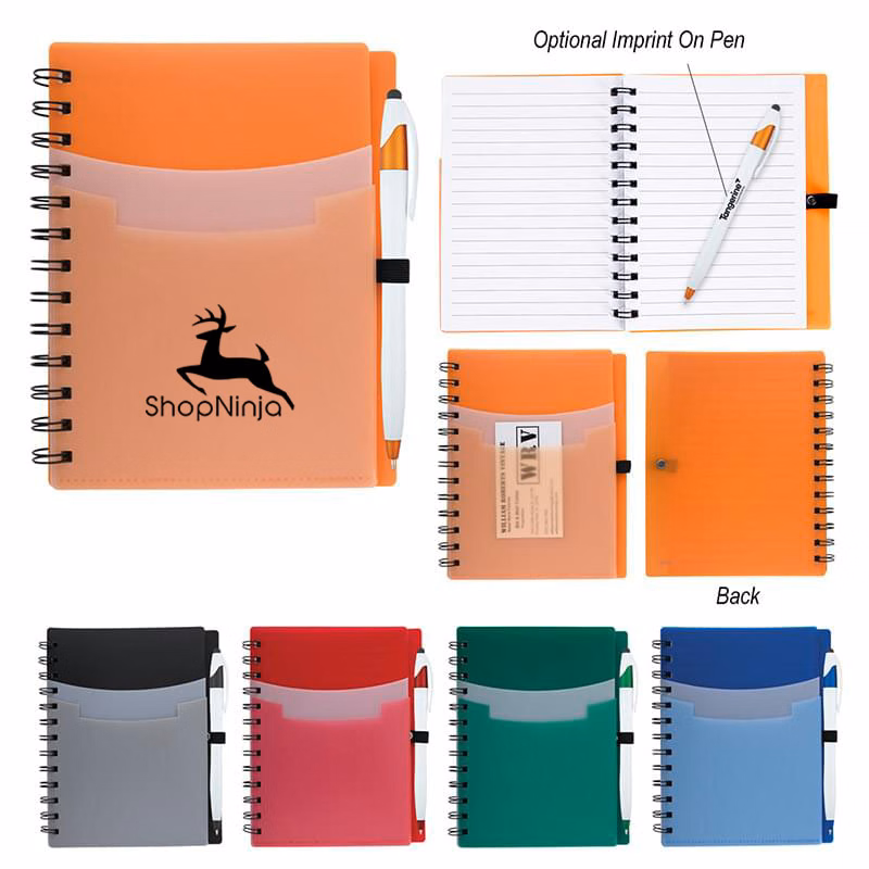 Portable Tri-Pocket Writing Pad