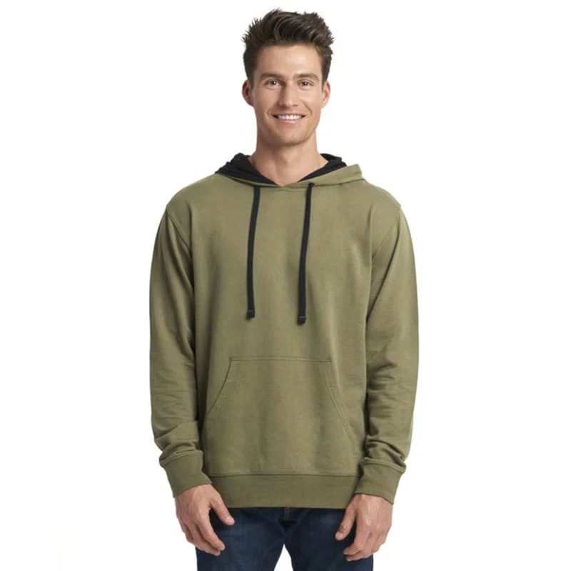 Next Level Unisex French Terry Pullover Hoody, custom hoodie or sweatshirt with logo imprint 1