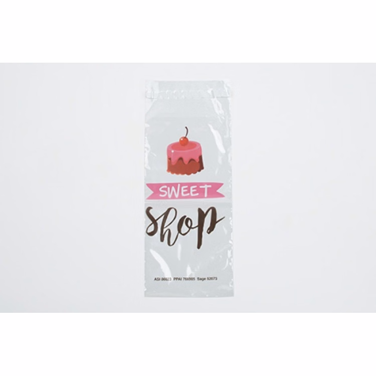 Clear Peel & Seal 1-Sided Plastic Bag (6.75" x 13.5")