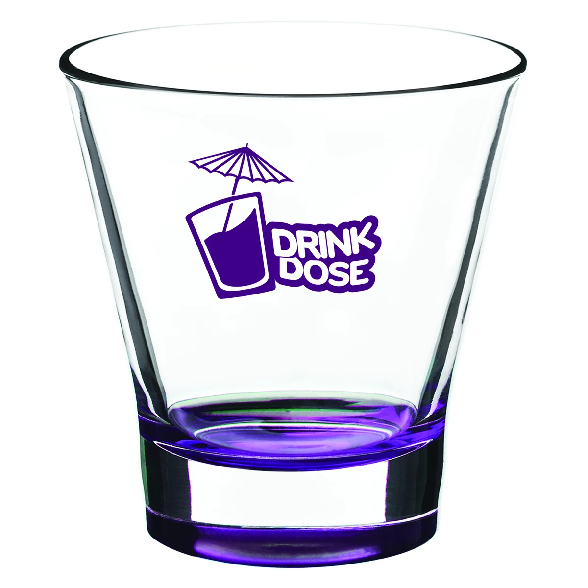 11.5 oz. Shaken Stemless Martini Glass (1 Color Imprint) 1