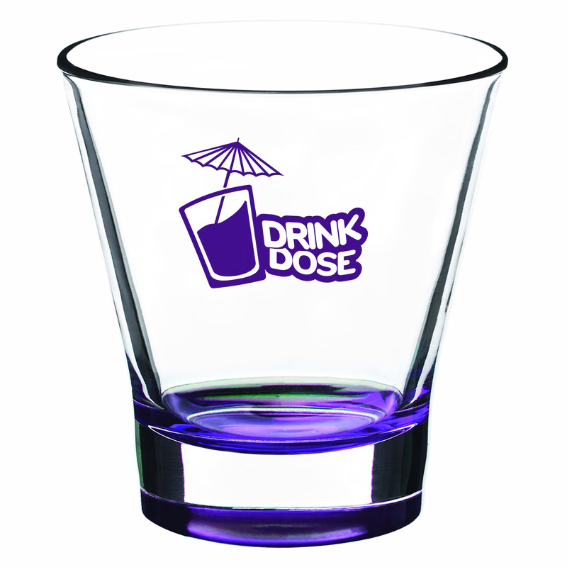 11.5 oz. Shaken Stemless Martini Glass (1 Color Imprint)