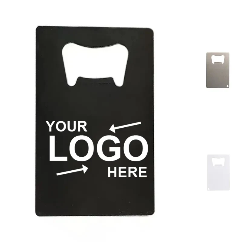 Card Size Stainless Steel Flat Bottle Opener 1