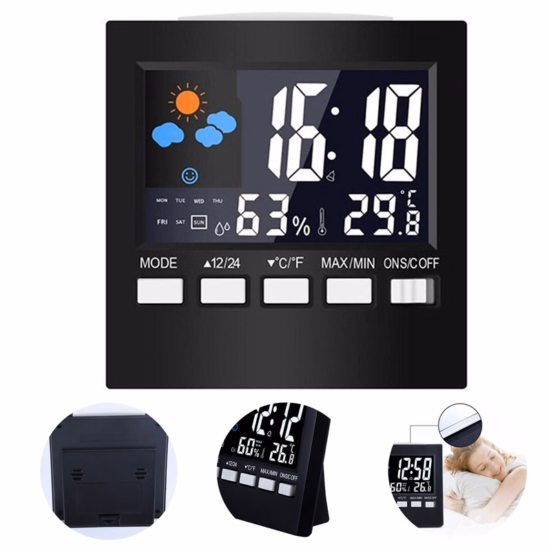 Multi-Function Alarm Clock