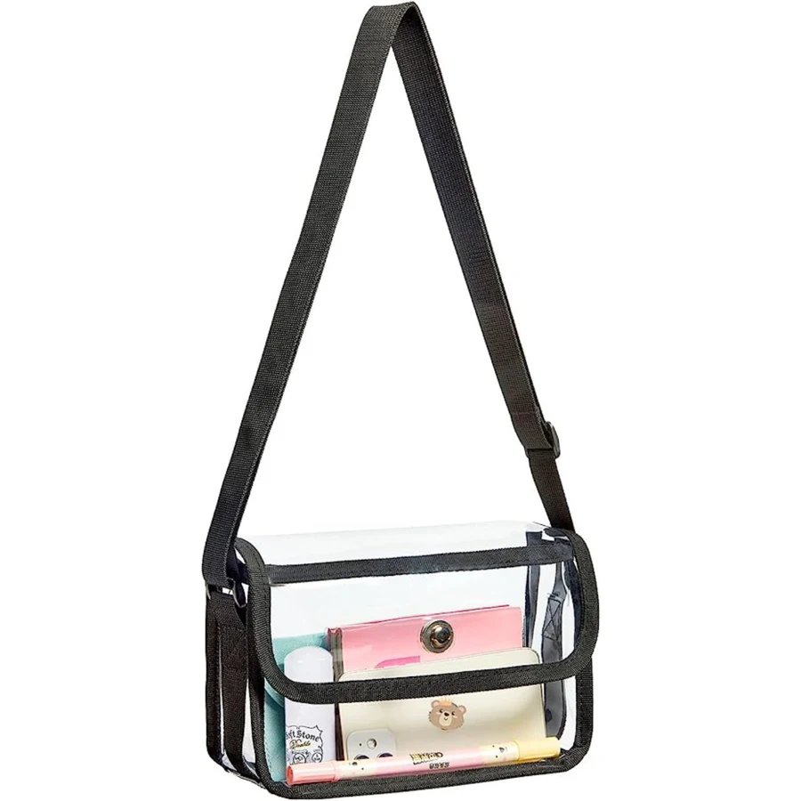 ClearPass Clear Crossbody Bag 6" x 3" 1