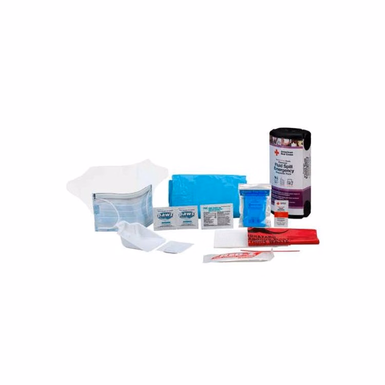 American Red Cross Fluid Spill Emergency Responder Pack - 13 Piece