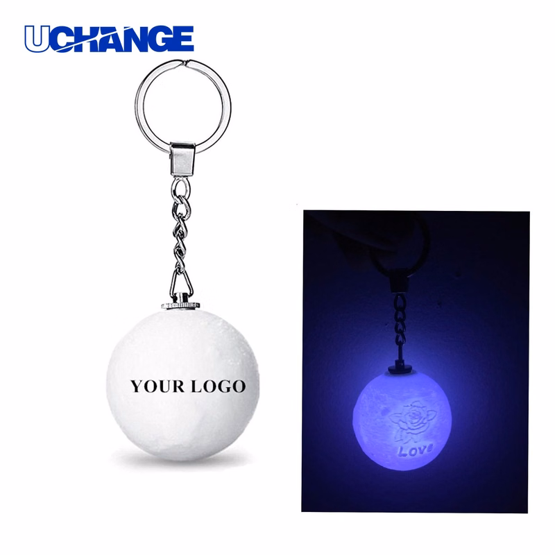 Moon Shape Keychain Decorative Accessory