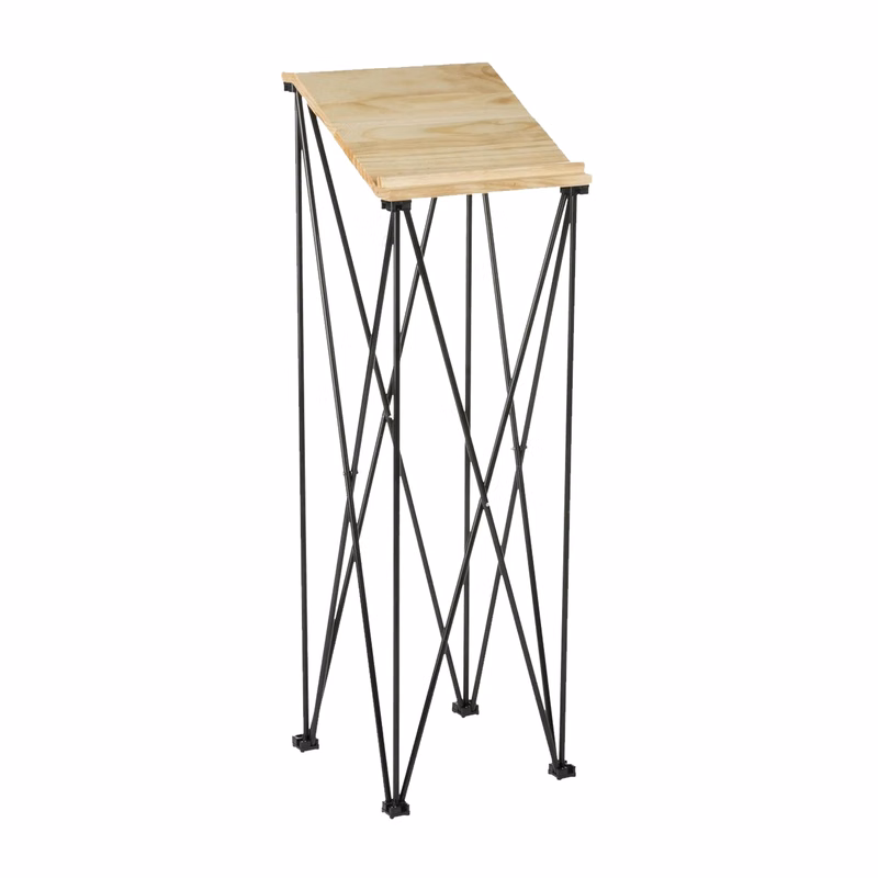 Angled Portable Podium - Hardware