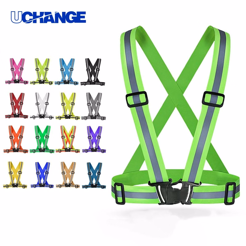 Adjustable Reflective Safety Vest Belt
