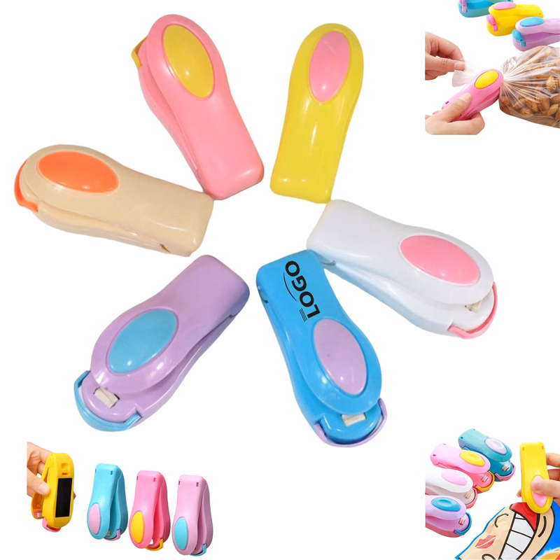 6-color Portable Bag Sealer Clips