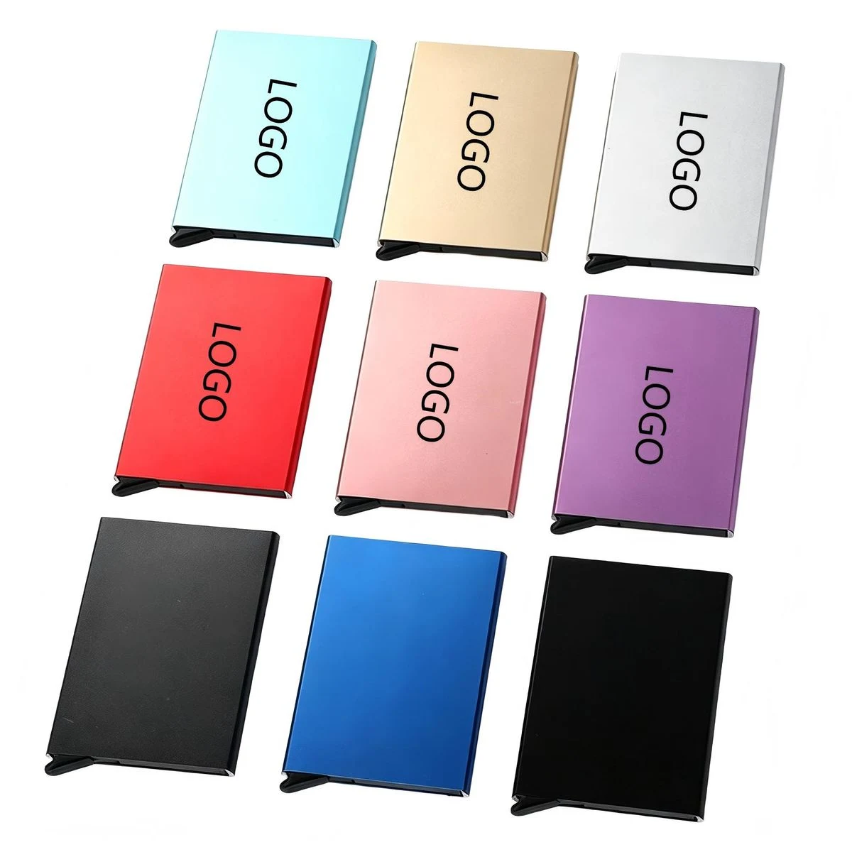 Hard Shell Metal Credit Card Box 1