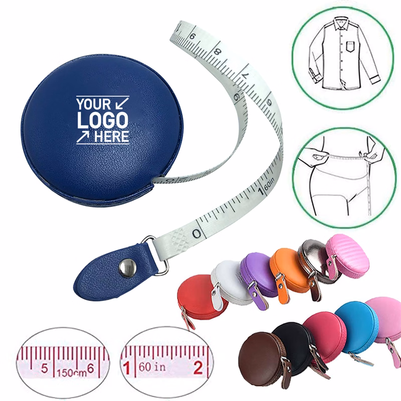 Retractable PU Leather Tape Measure