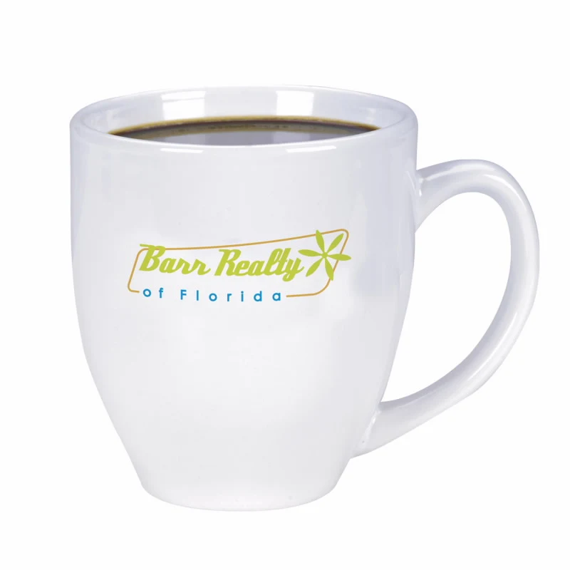 Shiny Bistro Mug - 15 oz. (white) 1