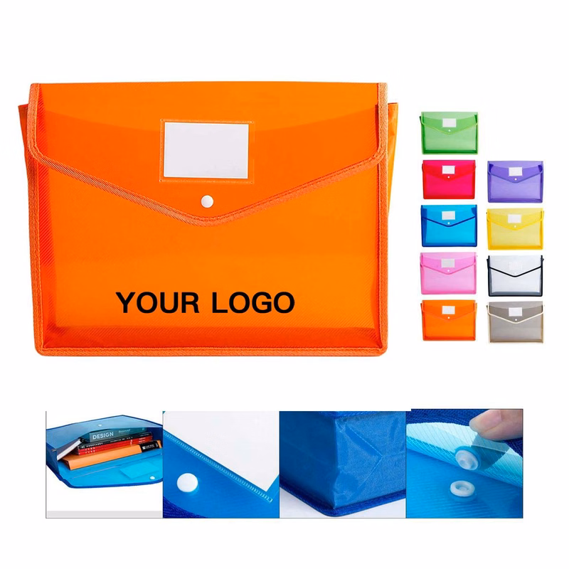 Snap Lock File Folder for Papers and Books