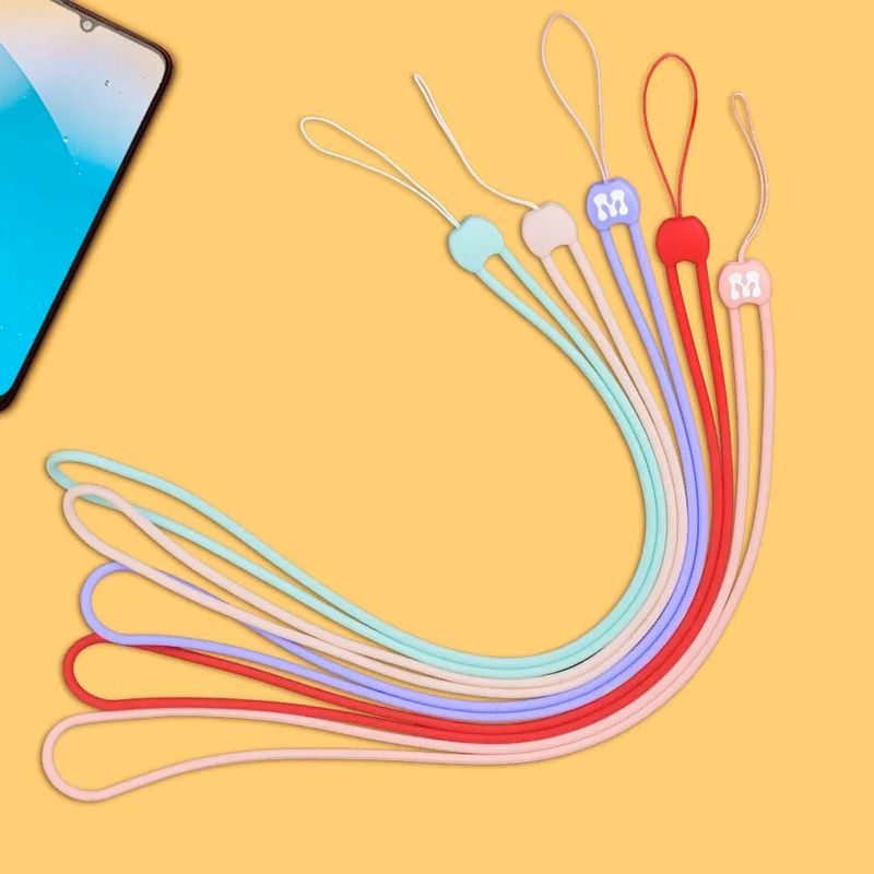 Silicone Rope Lanyard for Phone