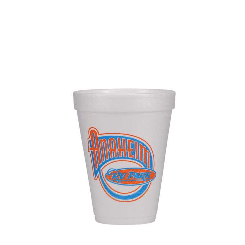 12 oz Foam Cup White Hi-Speed