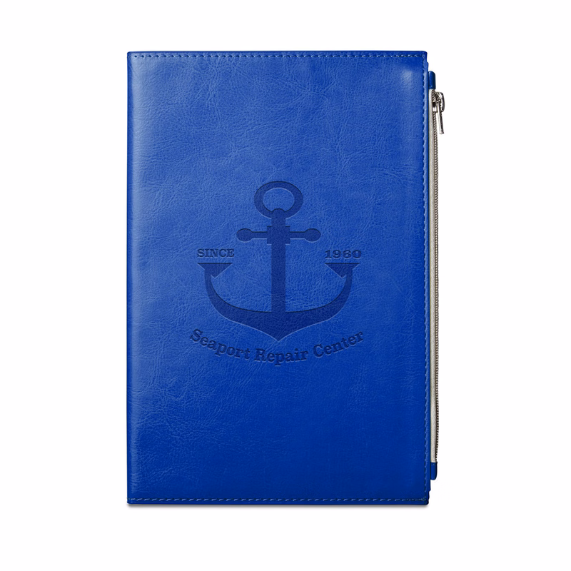 Element Softbound Journal With Zipper Pocket 5.7" x 8.5"