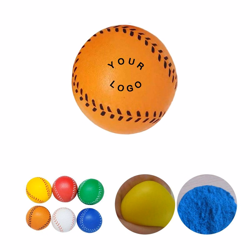 Durable PU Foam Baseball Squeeze Toy