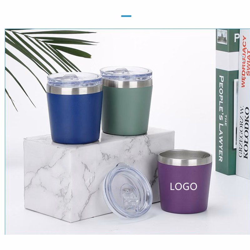 Double Layer 304 Stainless Steel Milk Cup
