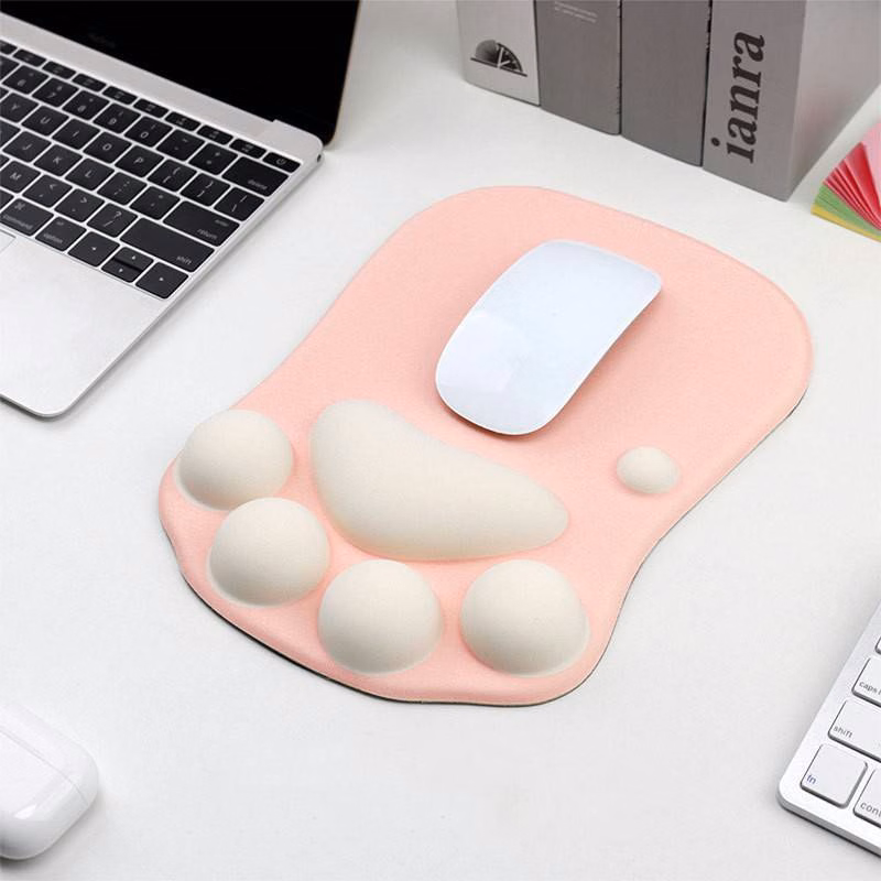 Cat Paw 3D Wrist Protector Mouse Pad