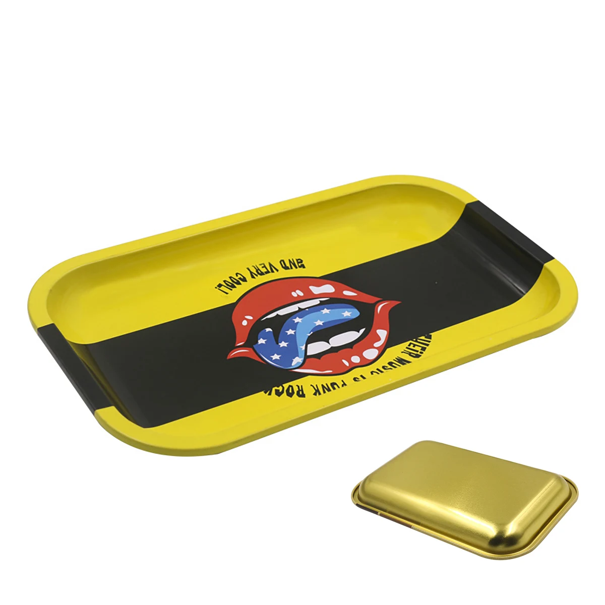 11" Custom Printed Roloing Tin Tray 1