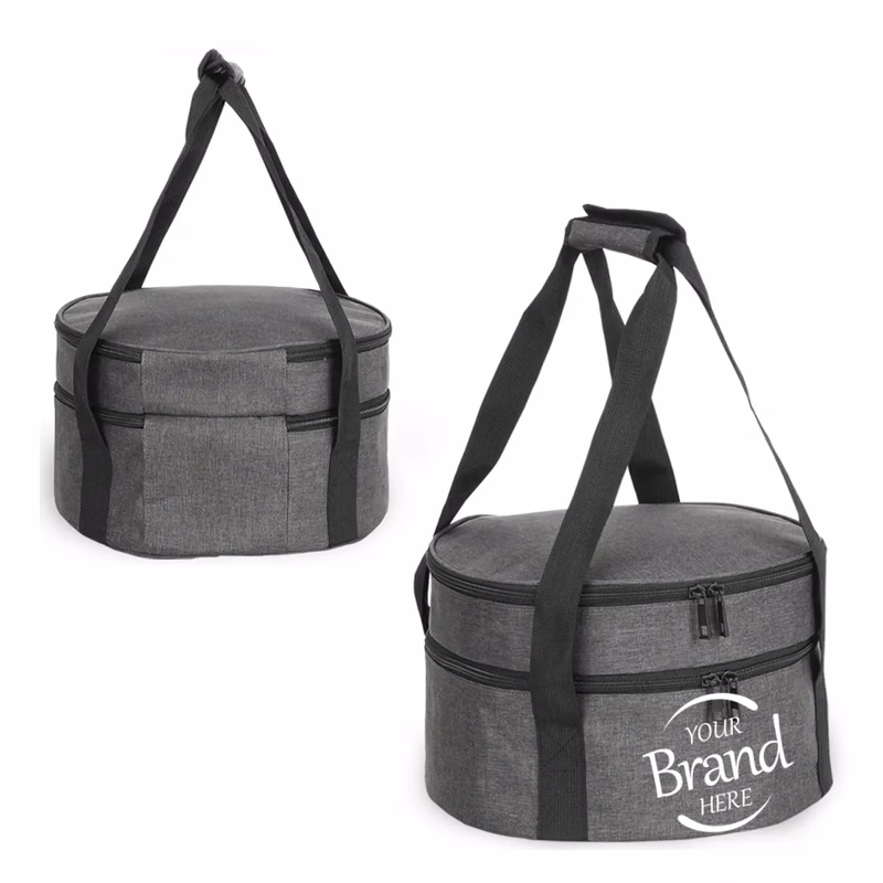 Lunch Cooler Bag Carrier Pie Pizza