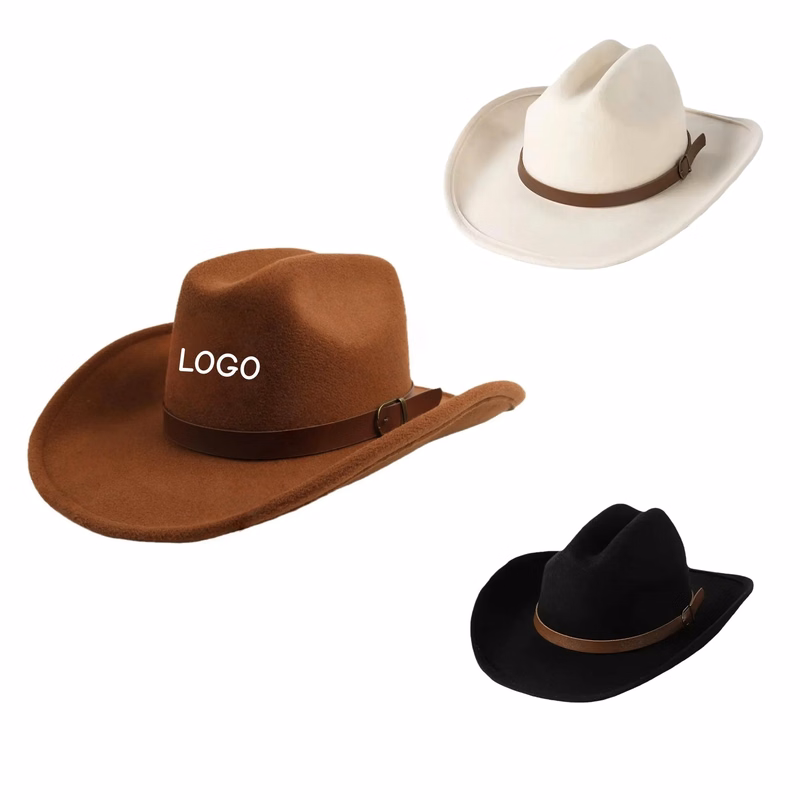 Felt Western Cowboy Hat Cattleman