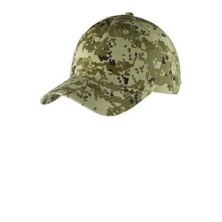 Port Authority® Digital Ripstop Camouflage Cap 1