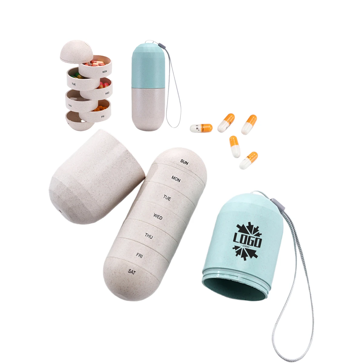 Portable Travel Moisture-proof Medicine Box 1