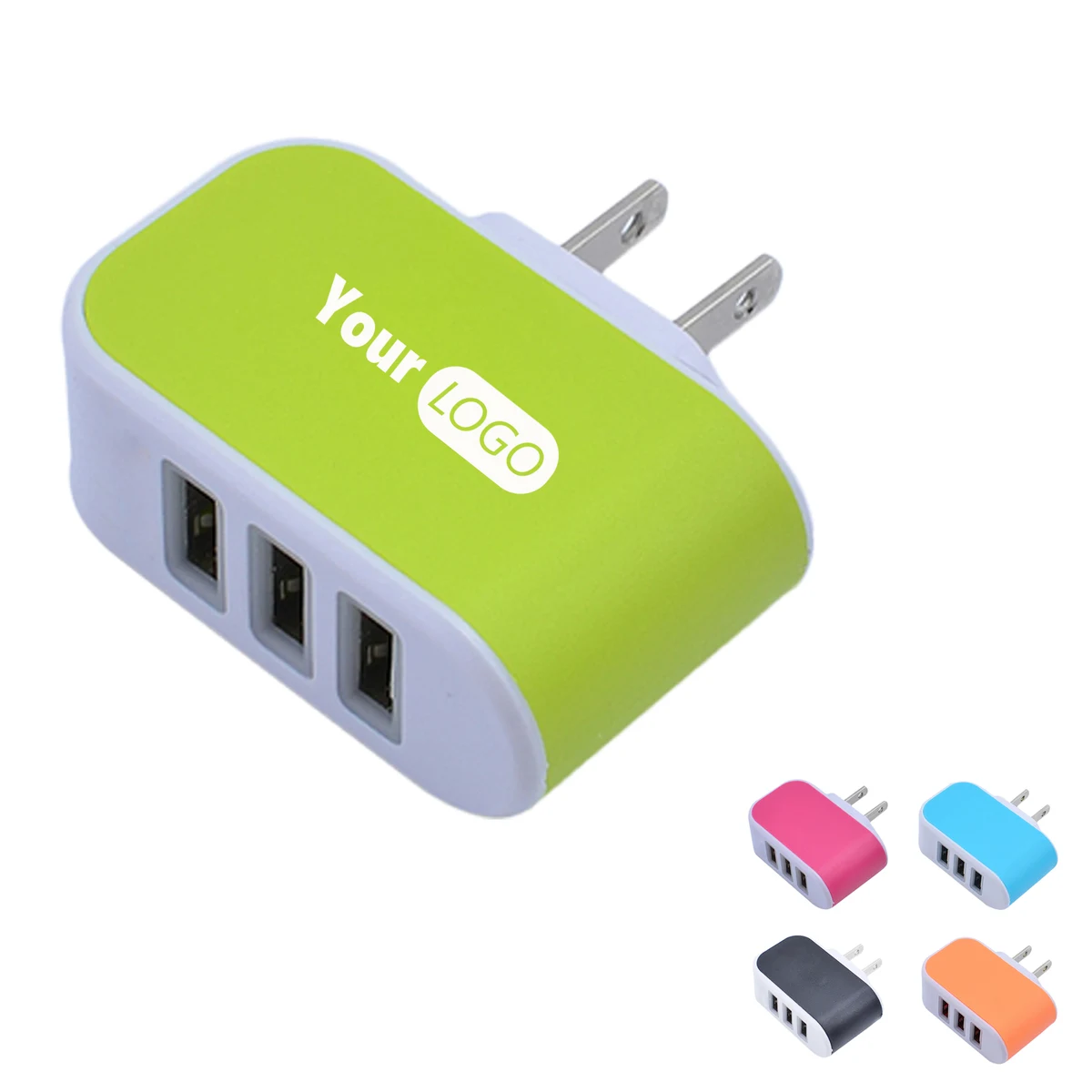Multi-Port USB Charger with LED 1